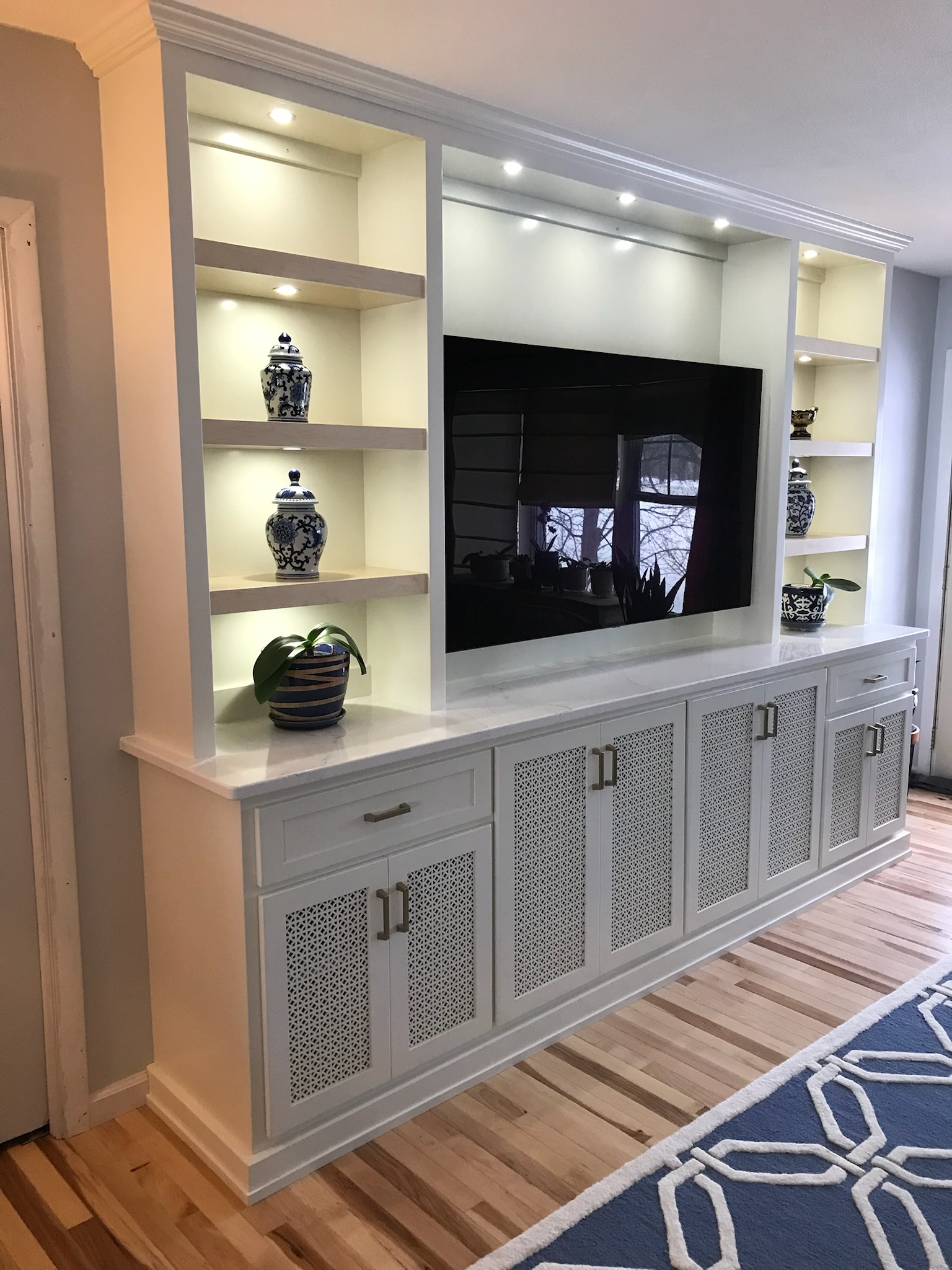Painted cabinet samples